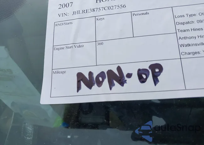 JHLRE38757C027556: 43288700