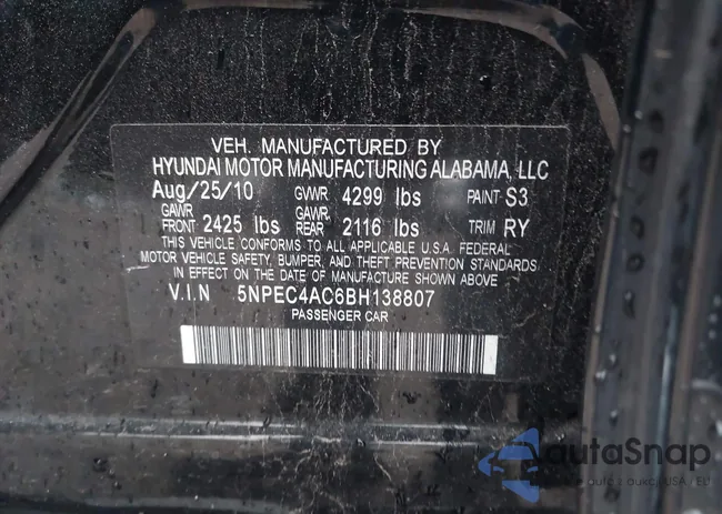 5NPEC4AC6BH138807: 43289895