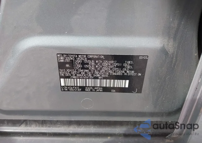 JTMBD31V676041359: 43290218