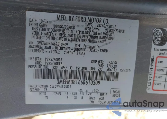 3MEFM08166R610309: 43290224