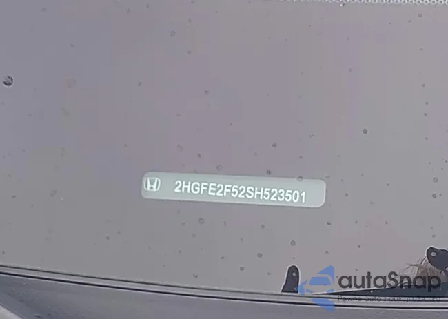 2HGFE2F52SH523501: 43289547