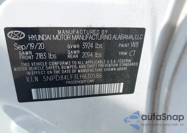 5NPD84LF3LH630586: 43289550