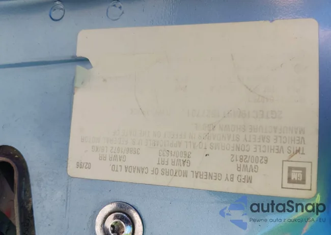 2GTEC19M9T1527701: 43289683