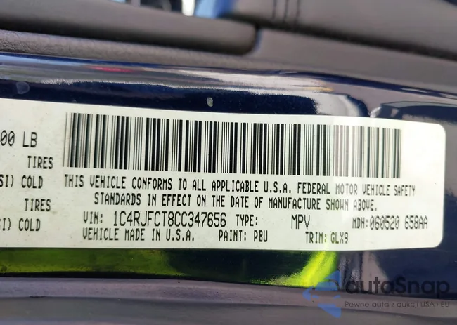 1C4RJFCT8CC347656: 43289740