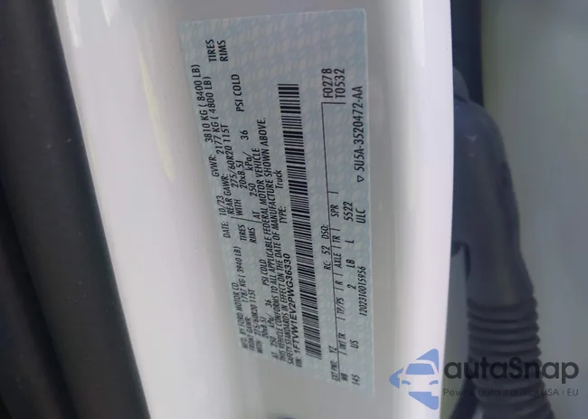 1FTVW1EV2PWG36330: 43290885