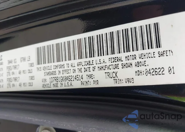 1D7RB1GK0AS214514: 43291133