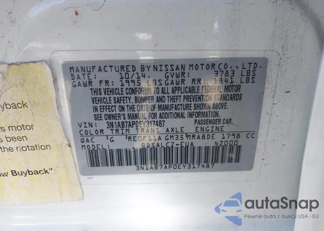 3N1AB7AP0EY317487: 43291265