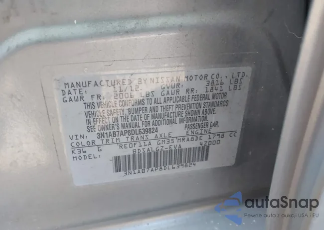 3N1AB7AP8DL639824: 43290428