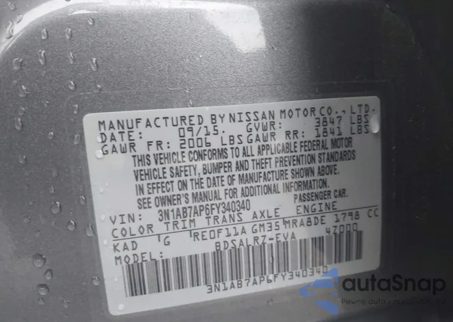 3N1AB7AP6FY340340: 43290457