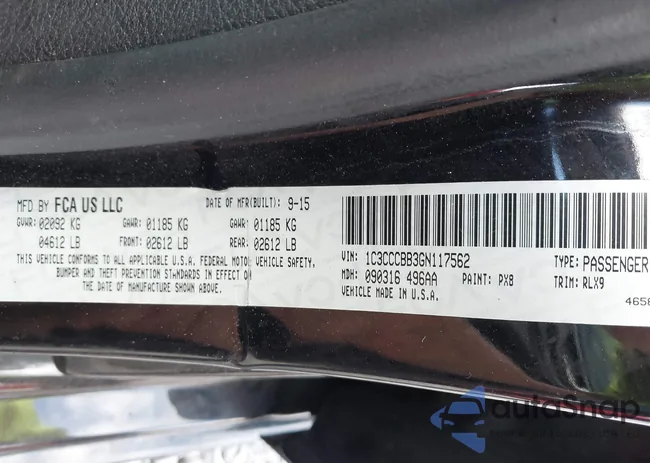 1C3CCCBB3GN117562: 43290458