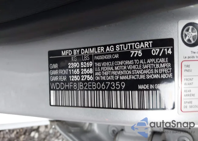 WDDHF8JB2EB067359: 43291821