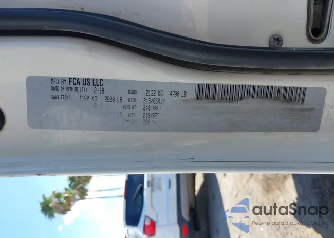 3C4NJDDB8JT307538: 43291895