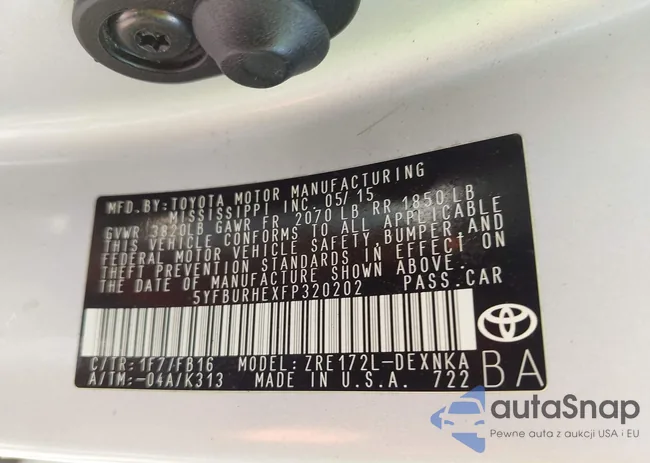 5YFBURHEXFP320202: 43292079