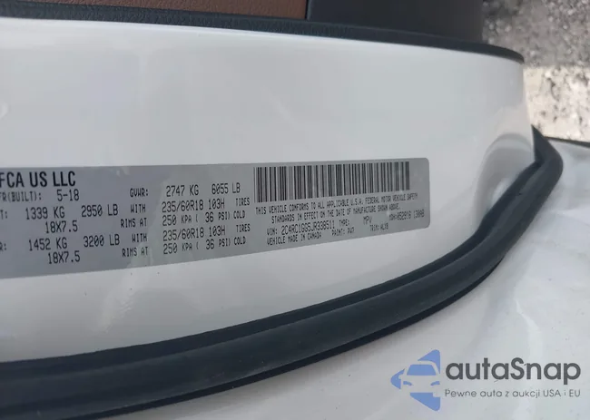 2C4RC1GG5JR338511: 43292316