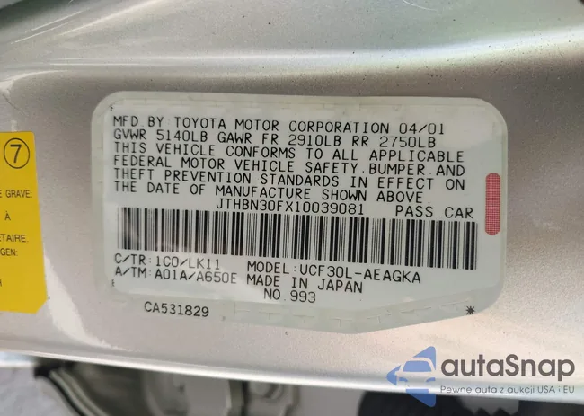 JTHBN30FX10039081: 43292319