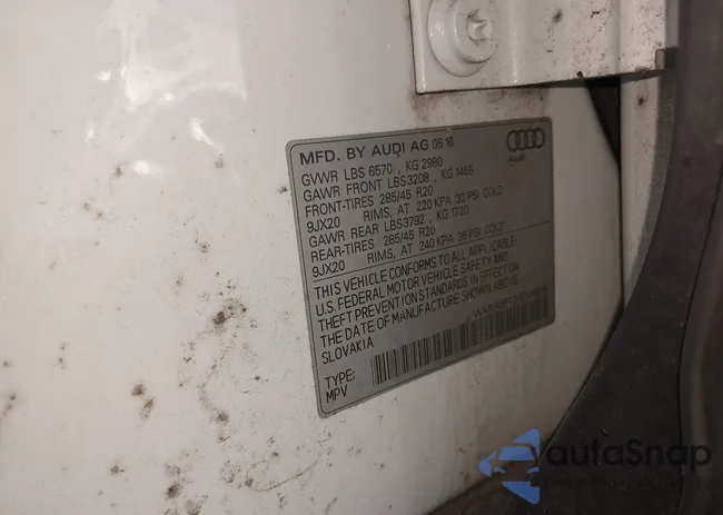 WA1VABF72HD016816: 43291512