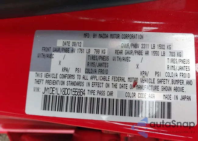 JM1DE1LY8D0155864: 43291516