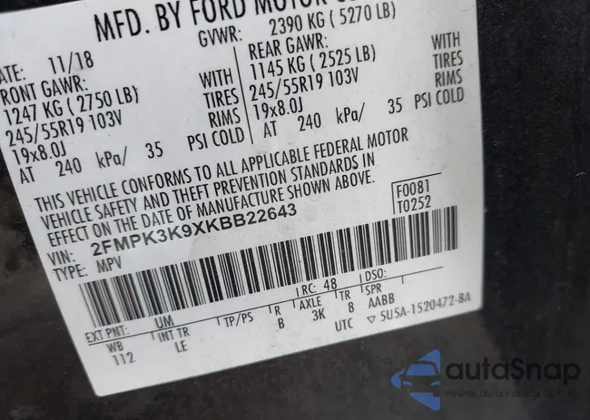 2FMPK3K9XKBB22643: 43291777