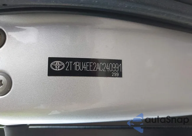 2T1BU4EE2AC240991: 43292911