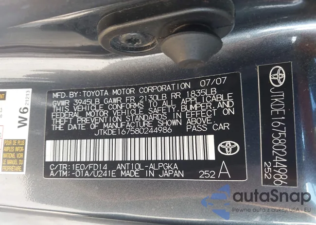 JTKDE167580244986: 43292957