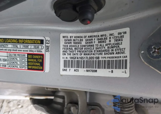 1HGFA16517L005198: 43293135