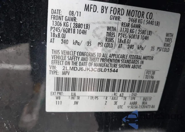 2LMDJ6JK3CBL01544: 43292550