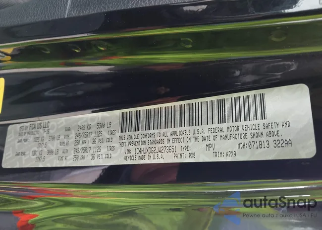 1C4HJXDG2JW273651: 43292698