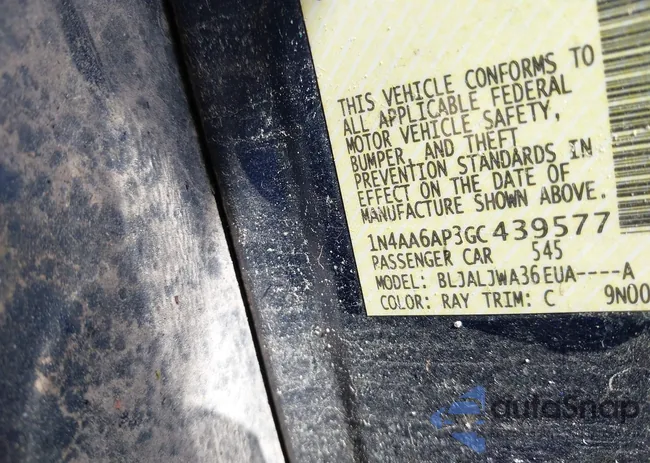 1N4AA6AP3GC439577: 43294045