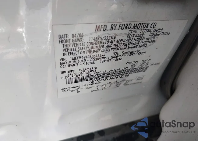 1MEFM42136G618696: 43294237