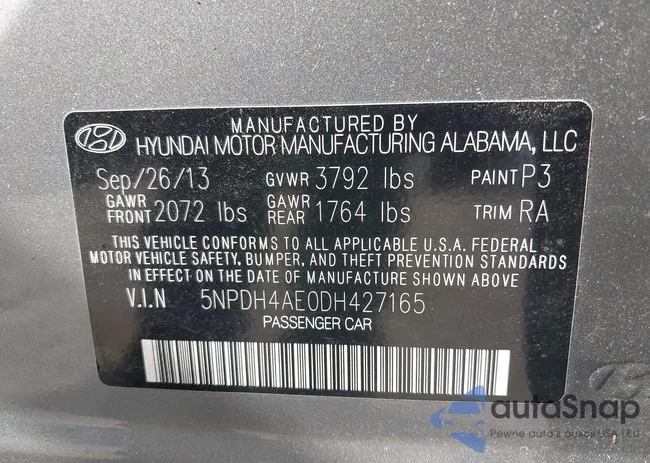 5NPDH4AE0DH427165: 43294326