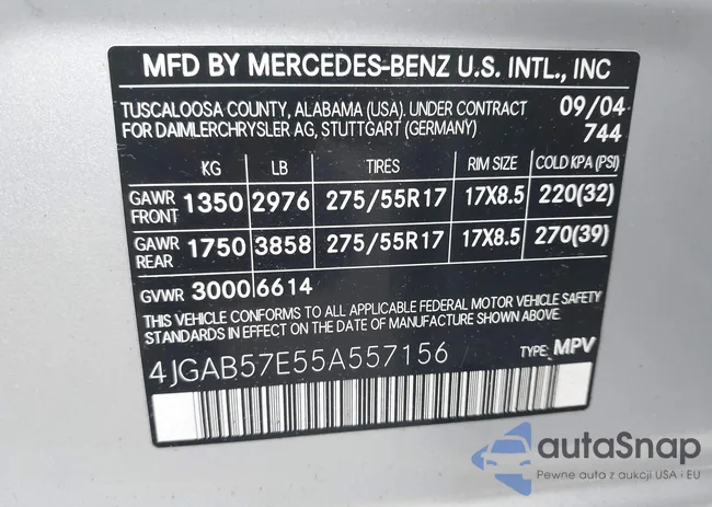 4JGAB57E55A557156: 43294339