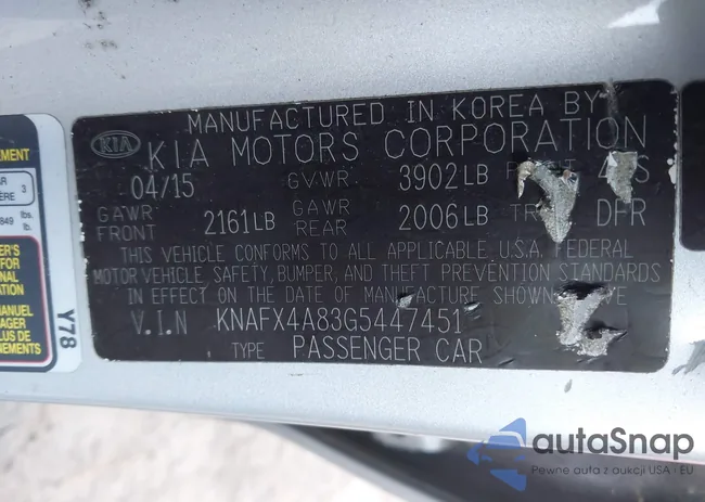 KNAFX4A83G5447451: 43293464