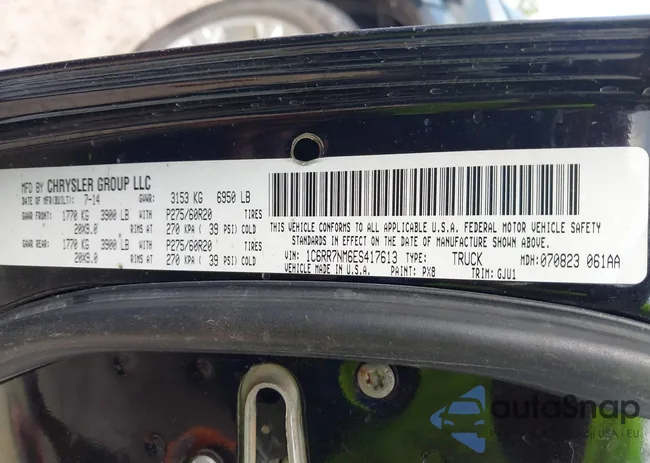 1C6RR7NM6ES417613: 43293710