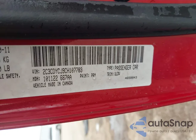 2C3CDYCJ9CH107783: 43294909