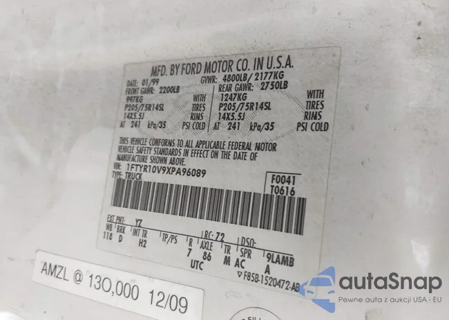 1FTYR10V9XPA96089: 43294994