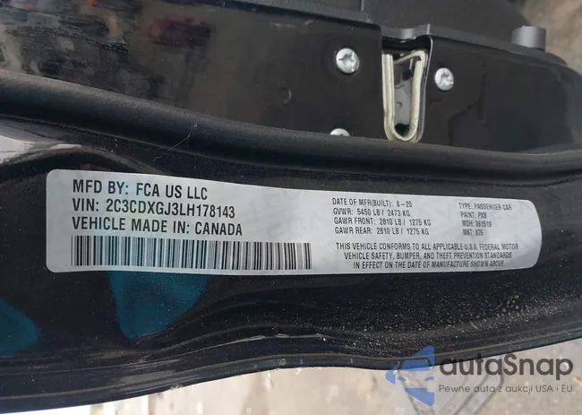 2C3CDXGJ3LH178143: 43295019