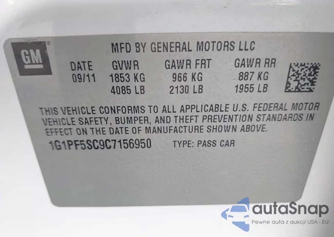 1G1PF5SC9C7156950: 43295035