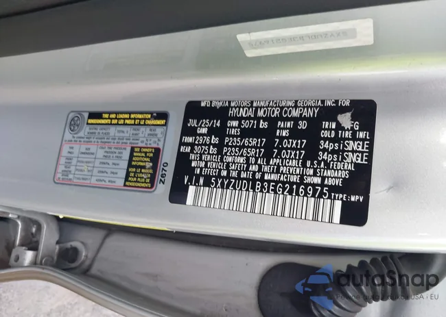 5XYZUDLB3EG216975: 43295194