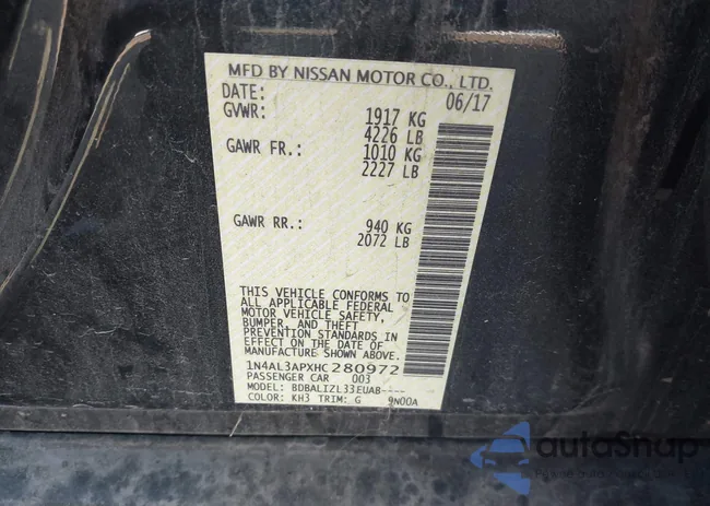 1N4AL3APXHC280972: 43295228