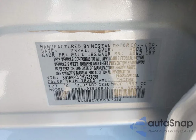 3N1AB8CV0MY267058: 43294553