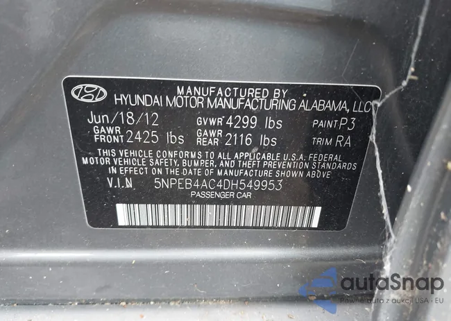 5NPEB4AC4DH549953: 43294743