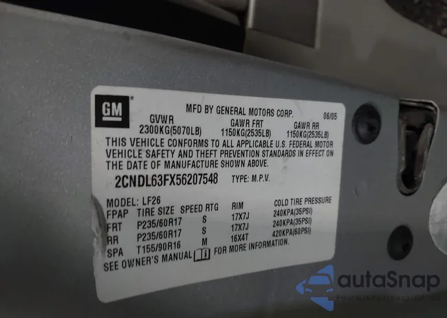 2CNDL63FX56207548: 43294766