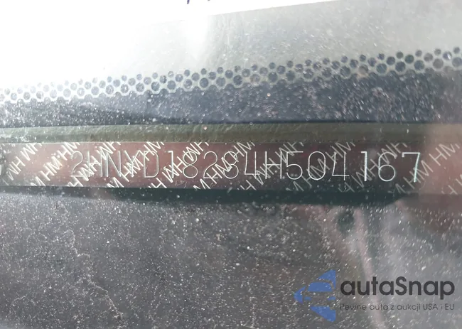 2HNYD18234H504167: 43296188