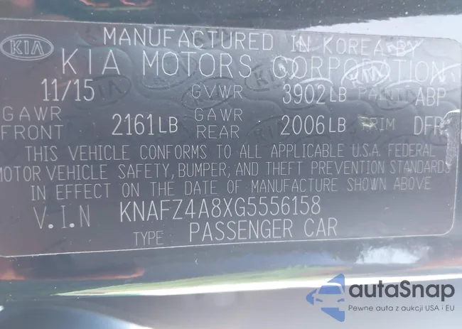 KNAFZ4A8XG5556158: 43296222