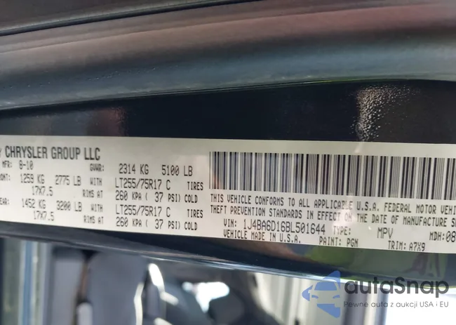 1J4BA6D16BL501644: 43295686