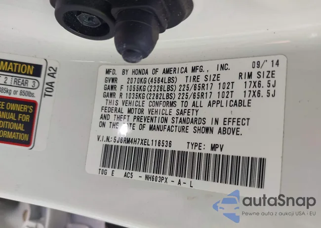 5J6RM4H7XEL116536: 43296480