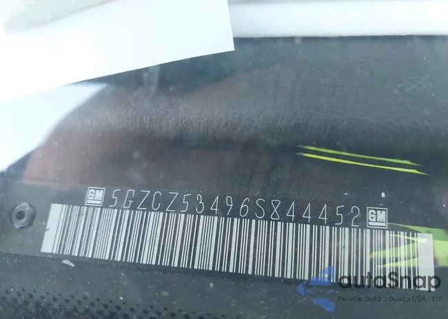 5GZCZ53496S844452: 43296497