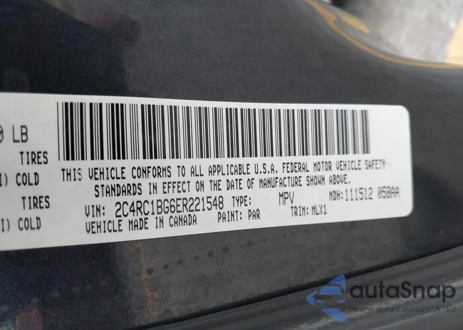 2C4RC1BG6ER221548: 43297904