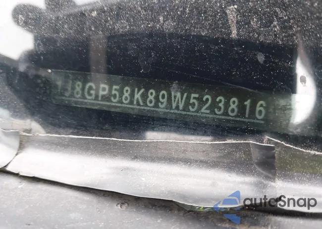1J8GP58K89W523816: 43298025