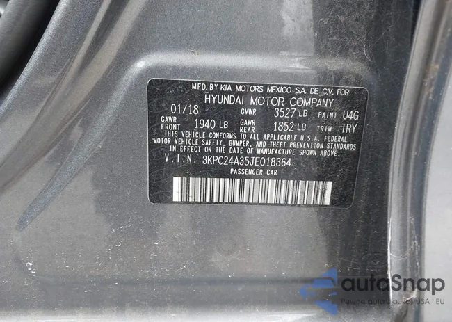 3KPC24A35JE018364: 43298043